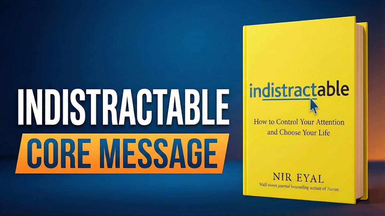 The #1 Secret to Controlling Your Attention (Nir Eyal's Core Message)