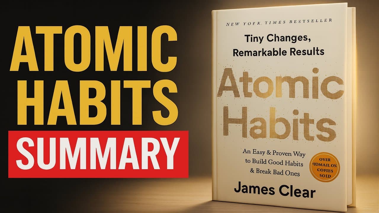 Atomic Habits by James Clear - How to Create Any Habit  | Book Summary